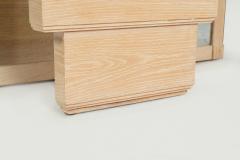 Jay Spectre Jay Spectre Console for Century Furniture Cerused Oakwood 1985c  - 4492821