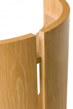 Jay Spectre Jay Spectre Vintage American Modern Cerused Oak Dressing Vanity Table - 4274623