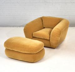 Jay Spectre Lounge Chair and Ottoman 1990 - 3705023