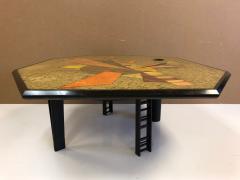 Jay Stanger Inlaid Coffee Table - 2083546