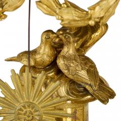 Jean Andre Lepaute 18th century Louis XVI ormolu and marble cercle tournant mantel clock by Lepaute - 4187254
