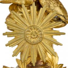Jean Andre Lepaute 18th century Louis XVI ormolu and marble cercle tournant mantel clock by Lepaute - 4187255