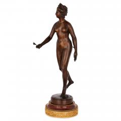 Jean Antoine Houdon Antique French bronze sculpture after Houdon - 2940112