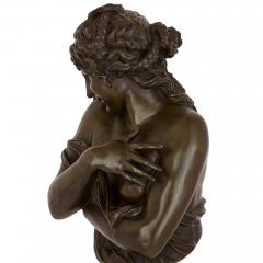 Jean Antoine Houdon French bronze bust of a woman after Jean Antoine Houdon - 3239628