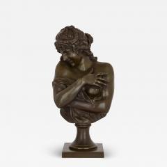 Jean Antoine Houdon French bronze bust of a woman after Jean Antoine Houdon - 3242600