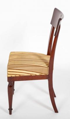 Jean Baptiste Boulard A Rare Set of 12 Restauration Empire Dining Chairs of Classic Design - 4329421