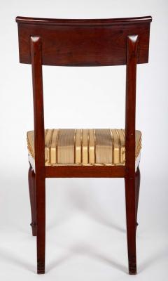 Jean Baptiste Boulard Set of Twelve Rare Empire Restauration Dining Chairs in Classic Design - 4610761