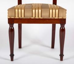 Jean Baptiste Boulard Set of Twelve Rare Empire Restauration Dining Chairs in Classic Design - 4610767