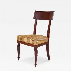 Jean Baptiste Boulard Set of Twelve Rare Empire Restauration Dining Chairs in Classic Design - 4613916