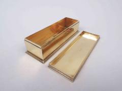 Jean Baptiste Claude Odiot Odiot French Restauration Return of the Bourbons Silver Gilt Box - 3769781