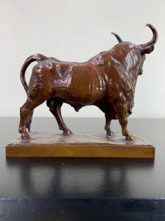 Jean Baptiste Clessinger French Bronze Study of a Bull Jean Baptiste Clesinger 19th Century - 2478496