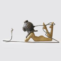 Jean Baptiste GIBUS Boutin AESTHETIC OF THE INCONSEQUENCE Original bronze tin robinia and iron sculpture - 4453700