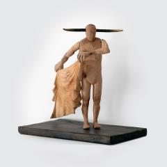 Jean Baptiste GIBUS Boutin BULLFIGHT Original ebony cedar and cherry wood sculpture - 3893881