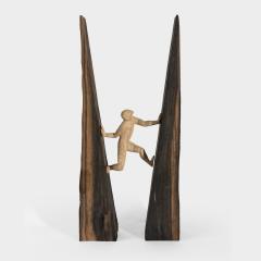 Jean Baptiste GIBUS Boutin THE LIMIT Original applewood and ebony sculpture - 4300794