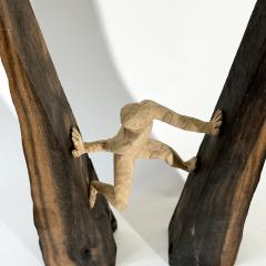 Jean Baptiste GIBUS Boutin THE LIMIT Original applewood and ebony sculpture - 4300796