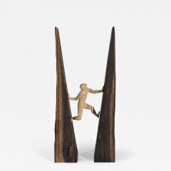 Jean Baptiste GIBUS Boutin THE LIMIT Original applewood and ebony sculpture - 4305969