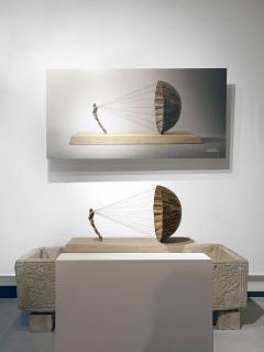 Jean Baptiste GIBUS Boutin THE WIND RISES II Bronze sculpture N 2 8 - 4475834