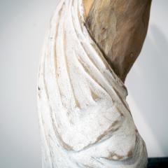 Jean Baptiste GIBUS Boutin THE WISE Original linden wood and ebony sculpture - 3893817