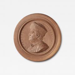 Jean Baptiste Nini MEDALLION OF BENJAMIN FRANKLIN - 4537704