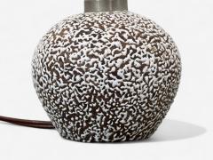 Jean Besnard French Art Deco Ceramic Table Lamp France 1960s - 4316569