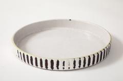 Jean Besnard Jean Besnard White Ceramic Low Dish France 1934 signed JB Dated 1934 - 4509803