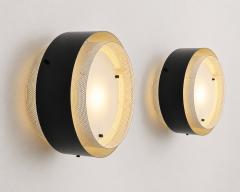 Jean Boris Lacroix Wall sconces by Jean Boris Lacroix Ed Jacques Biny Luminalite France 1959 - 4796161