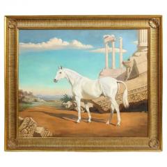 Jean Bowman American 1918 1994 White Arabian Portrait of a Horse 1947 - 2458396