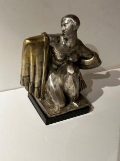 Jean Canneel Jean Canneel Belgian Sculptor Cubist Bronze Art Deco - 3827503