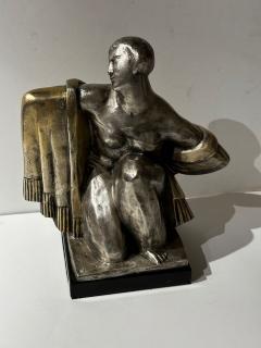 Jean Canneel Jean Canneel Belgian Sculptor Cubist Bronze Art Deco - 3827505