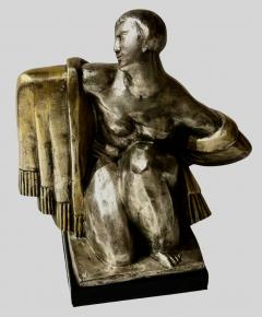 Jean Canneel Jean Canneel Belgian Sculptor Cubist Bronze Art Deco - 3827618