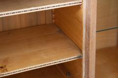 Jean Charles Moreaux Art Deco Cerused Oak Credenza by Jean Charles Moreux France 1940s - 4134025