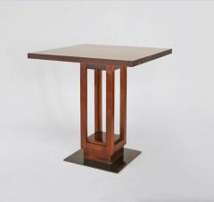 Jean Charles Moreaux Walnut and Bronze Table - 2999258