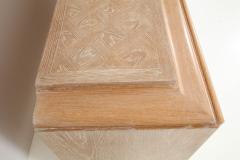 Jean Charles Moreux French Art Deco Cerused Oak Sideboard or Cabinet - 756433