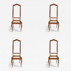 Jean Charles Moreux Jean Charles Moreux set of 4 dining chairs in oak - 3143654