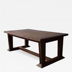 Jean Charles Moreux Rare Fine French Art Deco Walnut Dining Table by Jean Charles Moreux - 635653