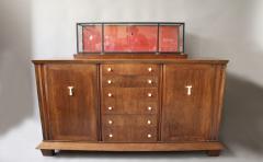 Jean Charles Moreux Rare Fine French Art Deco Walnut Sideboard by Jean Charles Moreux - 635329