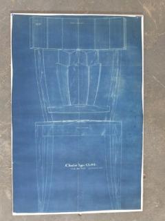 Jean Charles Moreux Rare Set of Ten French Art Deco Walnut Dining Chairs by Jean Charles Moreux - 635353