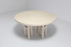 Jean Claude Dresse Jean Claude Dresse Exceptional Resin Dining Table 1970s - 1006655