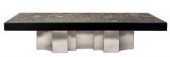 Jean Claude Dresse rare coffee table - 4402727
