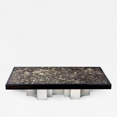 Jean Claude Dresse rare coffee table - 4402775