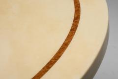 Jean Claude Mahey Faux Marble Lacquered Table by Jean Claude Mahey France 1970s - 4415227