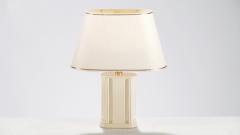 Jean Claude Mahey Pair of French J C Mahey lacquer and brass table lamps 1970 s - 987095