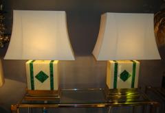 Jean Claude Mahey Two 1970s Lamps Signed by Jean Claude Mahey - 913473