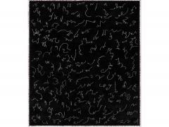 Jean Cocteau Boccara Limited Edition Artistic Rug Homage to Jean Cocteau Design N 12 Black  - 963912