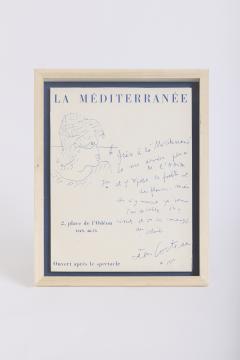 Jean Cocteau Lithograph by Jean Cocteau 1889 1963  - 4393534