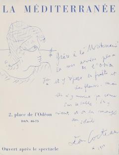 Jean Cocteau Lithograph by Jean Cocteau 1889 1963  - 4393668