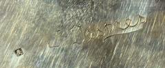 Jean Despres Jean Despr s Signed Modernist Silver Bowl with Gormette Detailing - 4134411