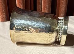 Jean Despres Signed Modernist Silver Cup or Vase French Art Deco Modernist Design - 4134376
