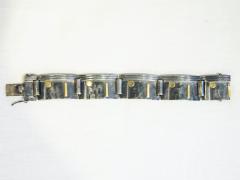 Jean Despres Silver bracelet by Jean Despr s - 1426880