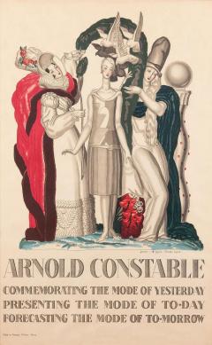 Jean Dupas JEAN DUPAS ADVERTISING LITHOGRAPH IN COLOURS POSTER FOR ARNOLD CONSTABLE - 3467500